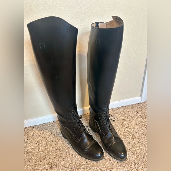 Equestrian Riding Boots (Black)